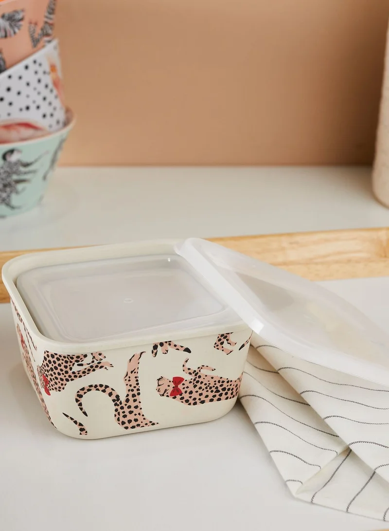 YVONNE ELLEN Set Of 3 Bamboo Food Storage Boxes