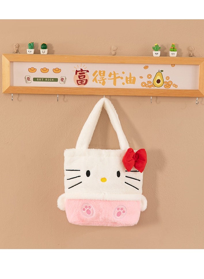 Cute plush toy cartoon plush bag handbag  - Image 1
