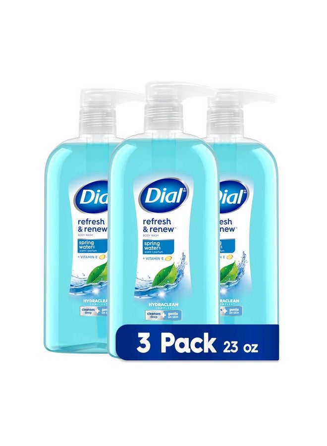 Dial Ial Body Wash Refresh & Renew Spring Water 23 Fl Oz (Pack Of 3) - Image 2