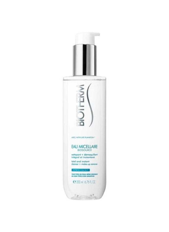 BIOTHERM BIOSOURCE CLEANSING MICELLAR WATER 200ML 