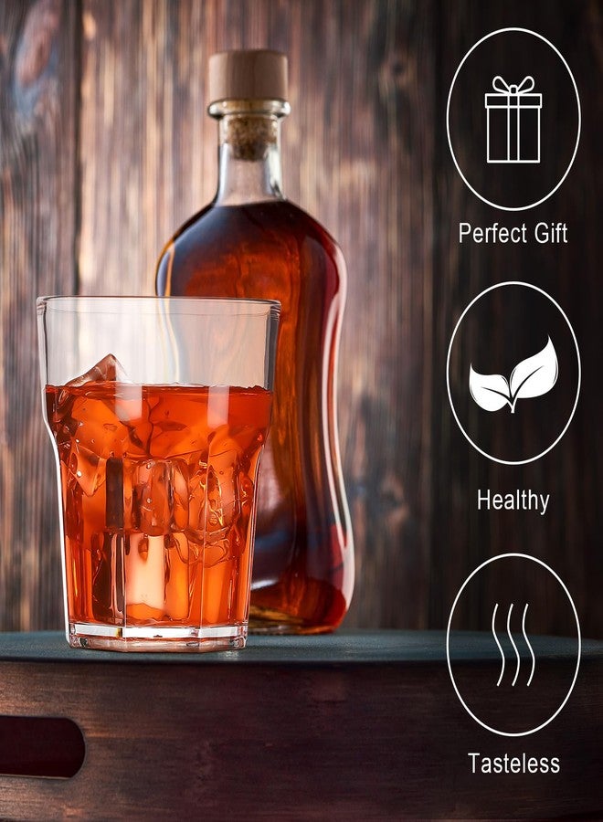 Tioncy 30 Pcs Acrylic Whiskey Glasses Shot Glasses For liqueur Unbreakable Stackable Beer glass for Drinking Water Vodka Cocktail Beer Party Bar(9 oz) - Image 4
