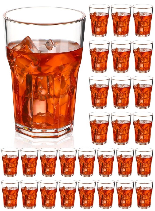 Tioncy 30 Pcs Acrylic Whiskey Glasses Shot Glasses For liqueur Unbreakable Stackable Beer glass for Drinking Water Vodka Cocktail Beer Party Bar(9 oz) - Image 1