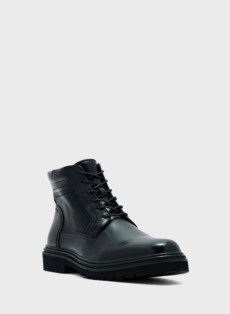 Robert Wood Casual Ankle Lace Up Boots  - Image 2