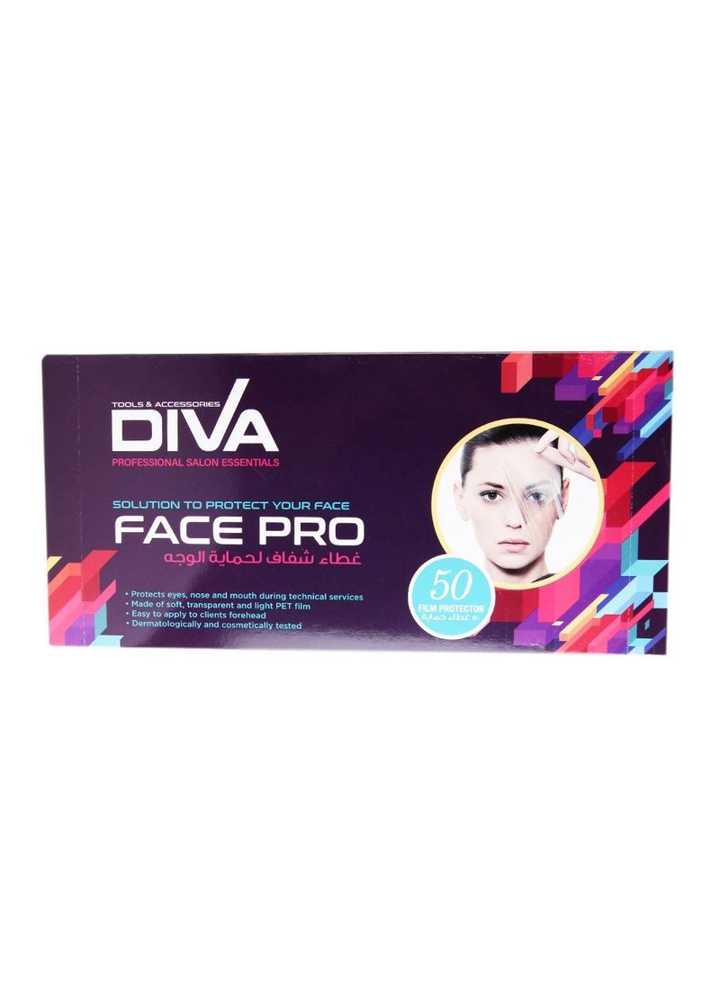 Diva Disposable Face Protector 50pcs