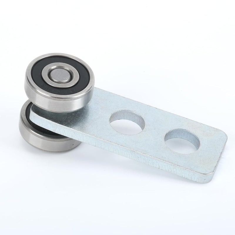 Fuperoo 2Wheel Trolley Assembly Rollers.Bearing Trolley Assembly.The top of The Trolley has Room for Set Screws, Allowing The use of a 1-5/8" high Strut Channel to Save on Construction Costs. - Image 3
