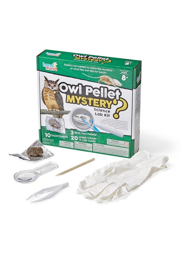 hand2mind hand2mind Animal Science Kit for Kids 8-12, Kids Science Kit with Fact-Filled Guide, Learn About Animal Biology and Dissect Owl Pellets, STEM Toys, 10 Science Experiments  - Image 1