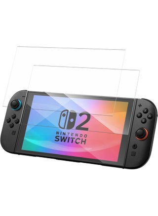 2 Pack Screen Protector for Nintendo Switch 2, Tempered Glass Compatible with Nintendo Switch 2 7.9-inch - pzsku/ZEDA601683A26800747F8Z/45/1747277209/a0f628e1-1ee3-4ea3-baa7-6d35e13dd446
