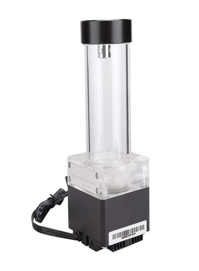 Yoidesu Pump/Reservoir Combo for Water Cooling System,800L / H CPU Water Cooling Pump Radiator,Integrated,POM PMMA PUB-FS6PD-17 (Black) - Image 1