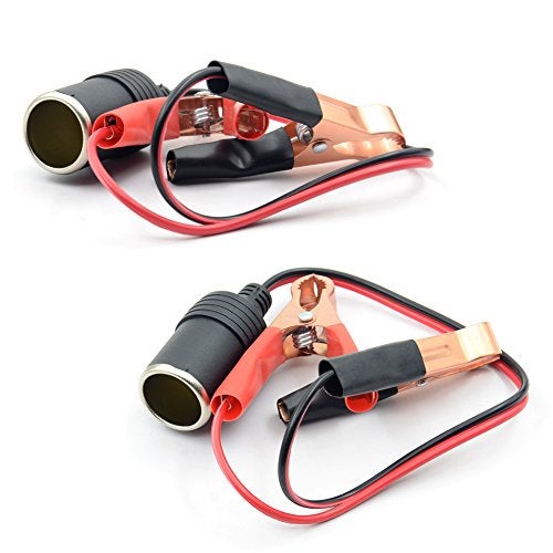 VSTM OBD II Vehicle ECU Emergency Power Supply Cable Memory Saver (3Meter) with Alligator Clip-On 12V Car Battery Cigarette Lighter Power Extension Socket - Image 2