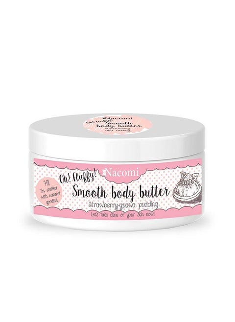 Smooth Body Butter - Strawberry & Guava Pudding 100g