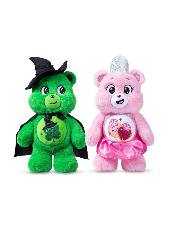 Care Bears x Wicked 2-Pack - Love-a-Lot Bear as Glinda & Good Luck Bear as Elphaba - Image 3