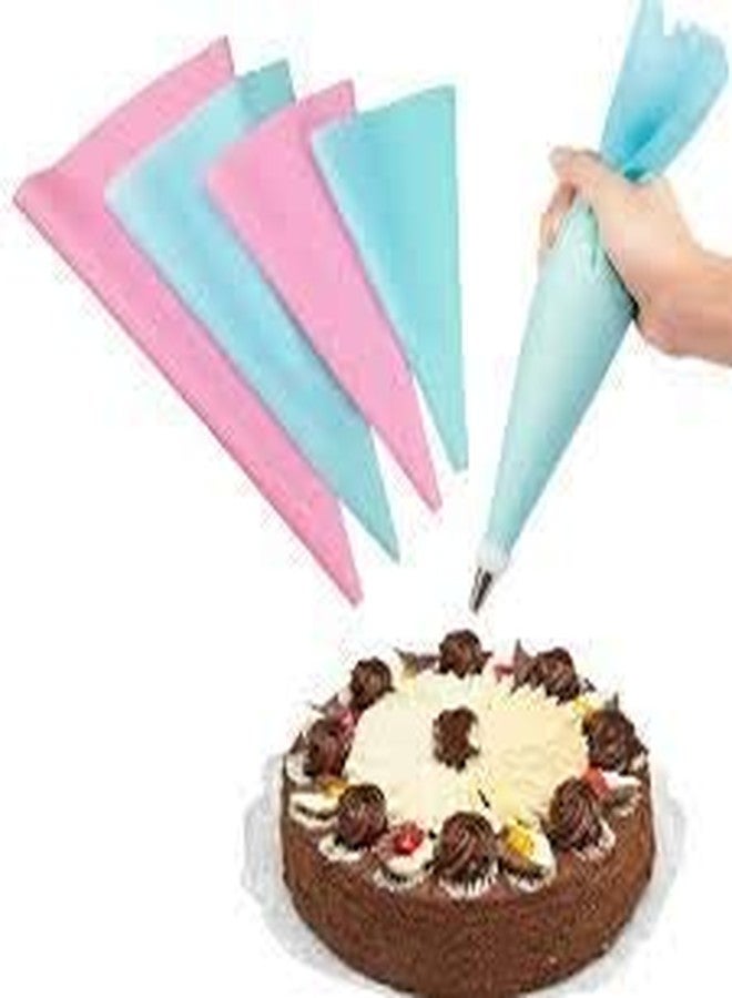 GION Cake Decorating Spatula with Icing Pen 1 Icing Bag with 6 Decorating Nozzles & 1 Brush Set Home & Bakery Organizer - Image 3