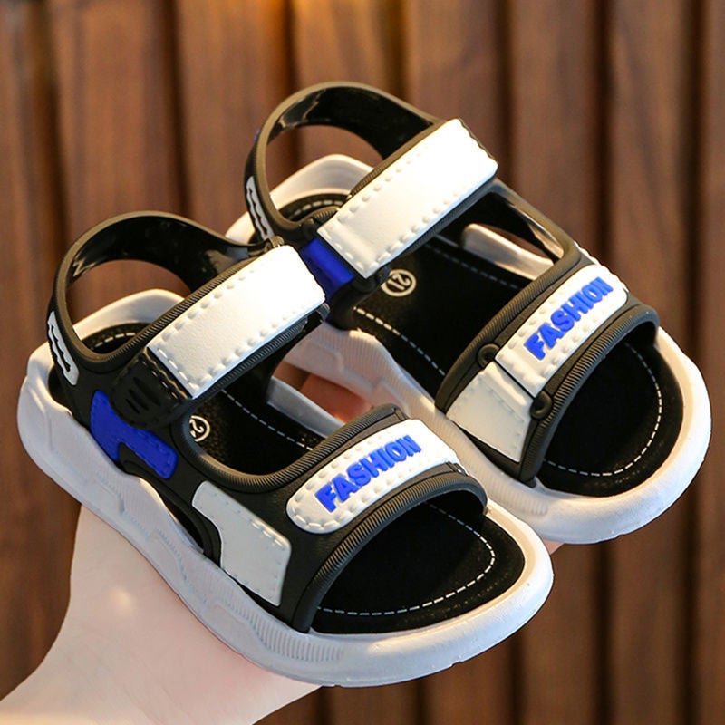 Children'S Sandals Summer Beach Shoes Soft Sole Non-Slip Middle And Large Children'S Baby Boys Casual Student Shoes Boys Sandals - Image 4