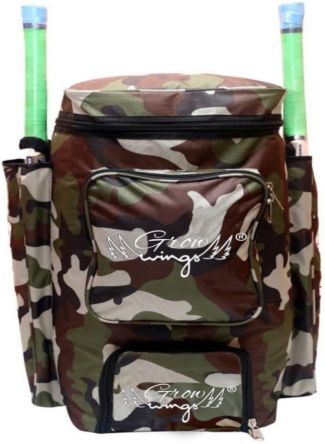 Grow wings Cricket Kit Bag with Heavy Padded foam Inside Nylon Material - Image 1