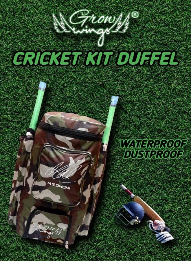 Grow wings Cricket Kit Bag with Heavy Padded foam Inside Nylon Material - Image 3