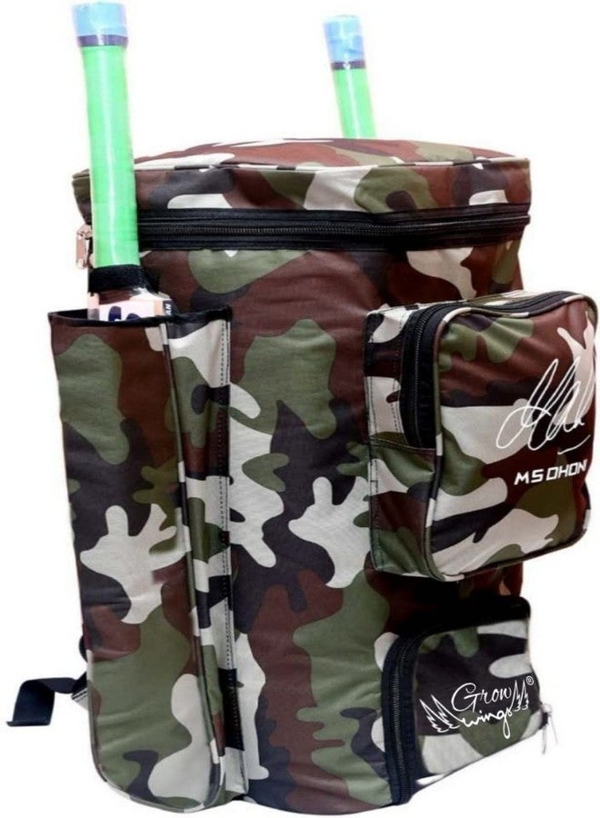 Grow wings Cricket Kit Bag with Heavy Padded foam Inside Nylon Material - Image 5