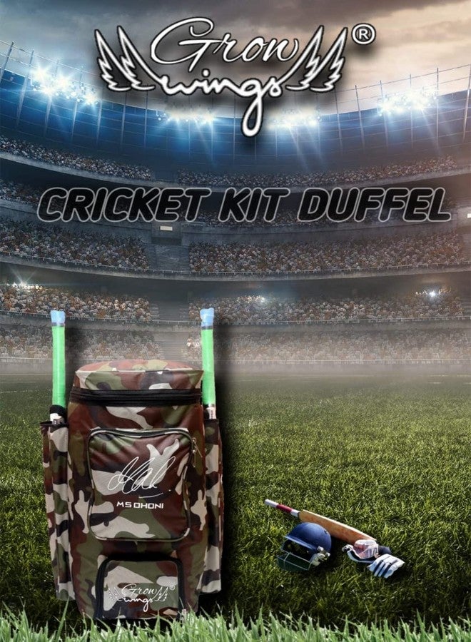Grow wings Cricket Kit Bag with Heavy Padded foam Inside Nylon Material - Image 4