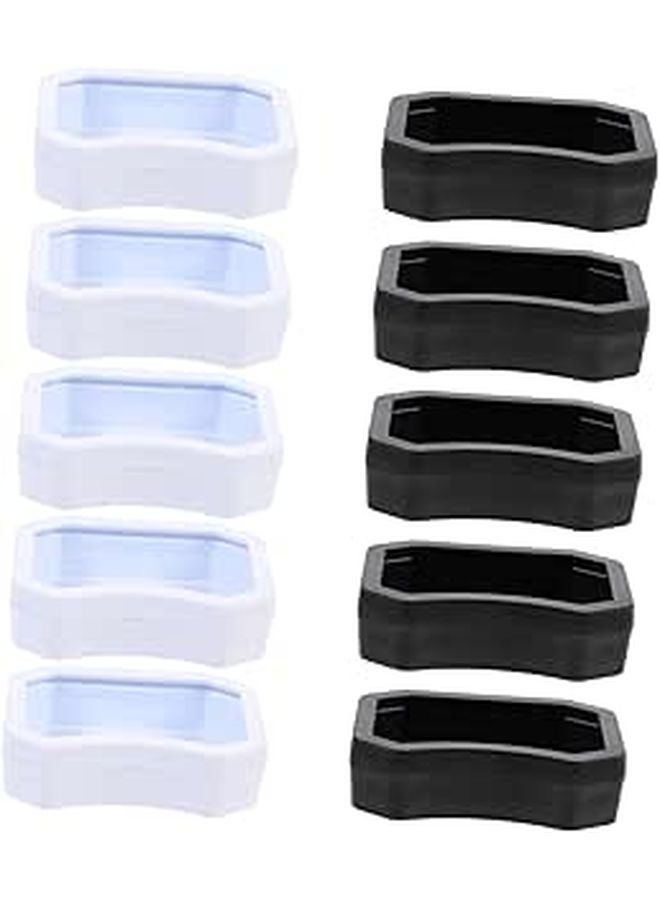 Reptile Food Water Bowls 10Pcs Durable Feeding Dish for Lizard Turtle Gecko Terrarium - Image 1