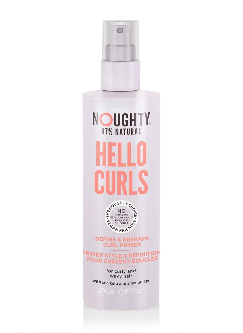 NOUGHTY - Hello Curls Define & Reshape Curl Primer 200ml - Image 1