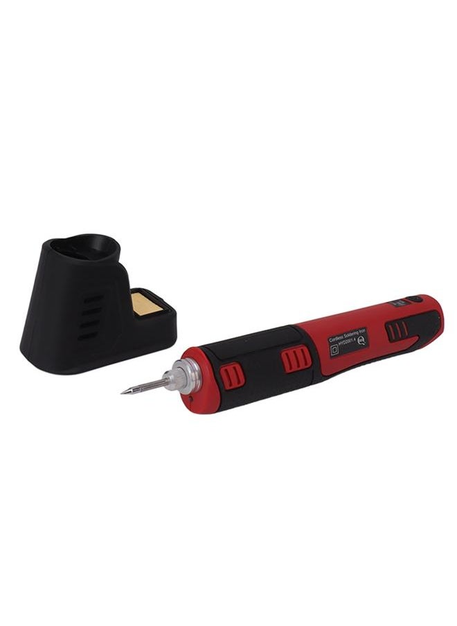 Thoraya - Portable Cordless Soldering Iron Kit Cordless Soldering Iron with Rechargeable Lithium Ion Battery Red - Image 1