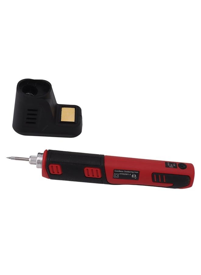 Thoraya - Portable Cordless Soldering Iron Kit Cordless Soldering Iron with Rechargeable Lithium Ion Battery Red - Image 1