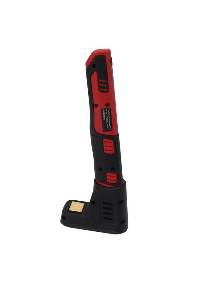 Thoraya - Portable Cordless Soldering Iron Kit Cordless Soldering Iron with Rechargeable Lithium Ion Battery Red - Image 1