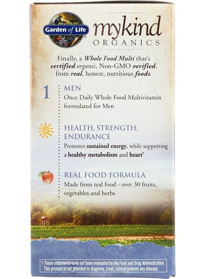 Garden Of Life, Vitamin Men's Once Daily Multi, 72 Tablets Organic - Image 5