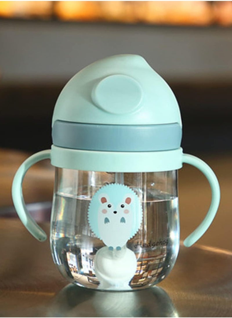 ORiTi Sippy Cup for Baby more than 6 months Toddler Cup with Straw and Handle, Anti-drop, Anti-leakage, Anti-choking  - Image 1