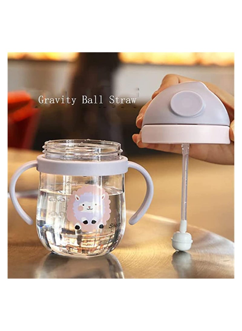 ORiTi Sippy Cup for Baby more than 6 months Toddler Cup with Straw and Handle, Anti-drop, Anti-leakage, Anti-choking  - Image 4