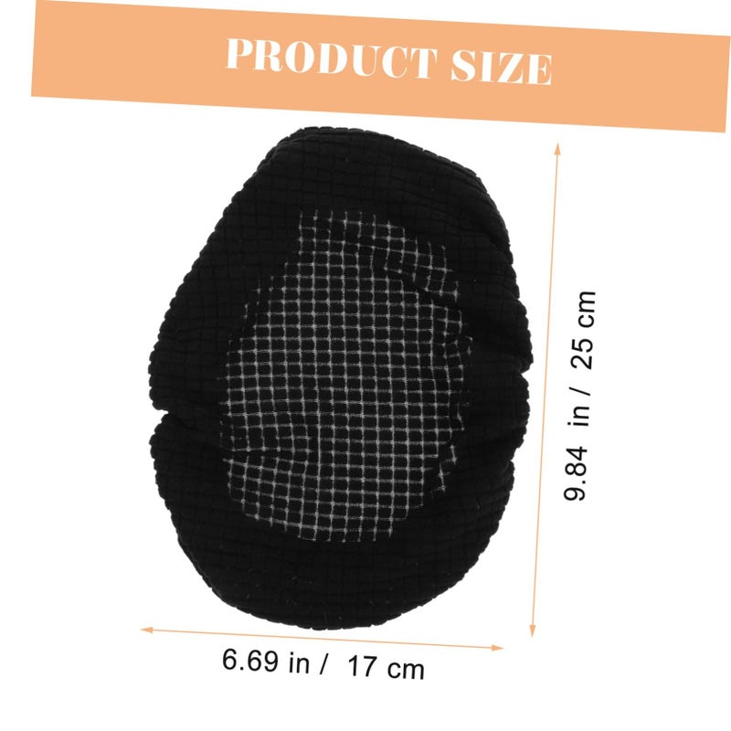Mesh Office Chair Headrest Cover Adjustable Swivel Chair Head Support Cushion For Gaming And Office Use Black - Image 3