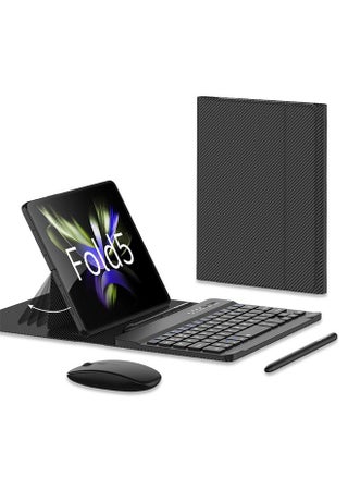 For Samsung Galaxy Z Fold5 GKK Gear Adjustment Bluetooth Keyboard + Pen + Mouse + Case Set(Carbon Fibre) - pzsku/ZEDA776FD6A7928A100BEZ/45/_/1724852776/6b47c4b2-f2c9-439e-a25c-4d63f49c84d4
