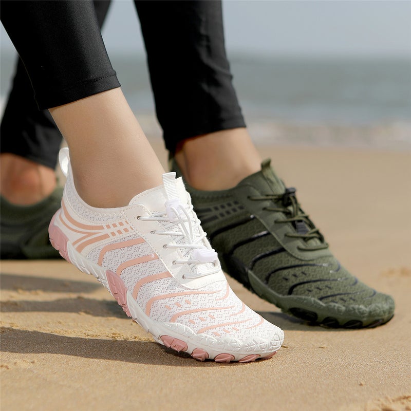 New Beach Shoes, Men''s and Women''s Swimming Shoes, Diving Shoes, Wading Shoes, Couple''s Hiking Shoes, Fitness Five-Finger Shoes - Image 4