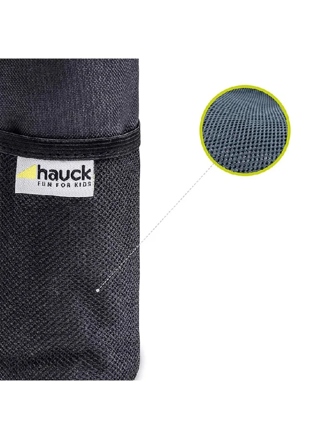 هوك Refresh Me Outdoor Insulated Bottle Bag With Vecro Strap And Mesh Pocket For Pram Stroller Pushchair – Grey