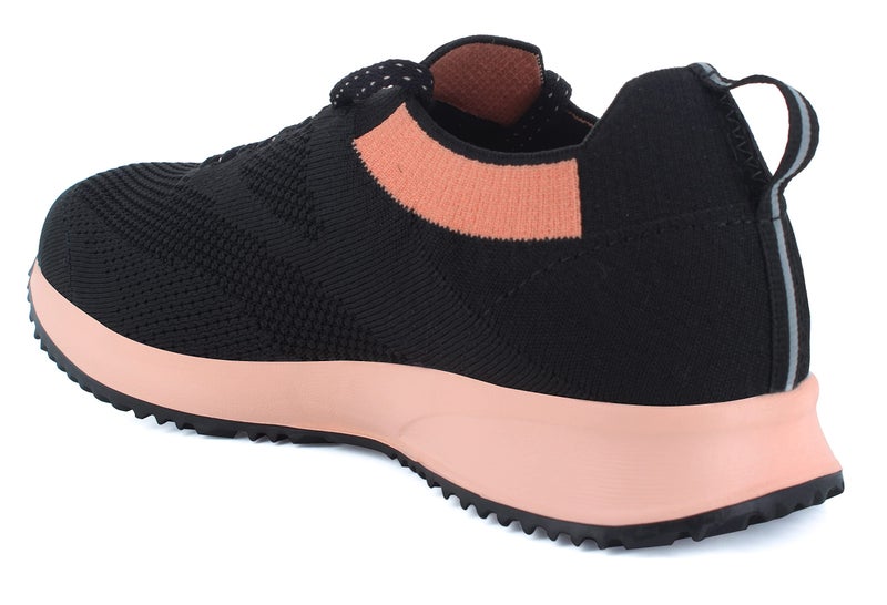 SPARX Women SL-167 Black Peach Sports Shoes (SX0167L_BKPC_0006) - Image 2