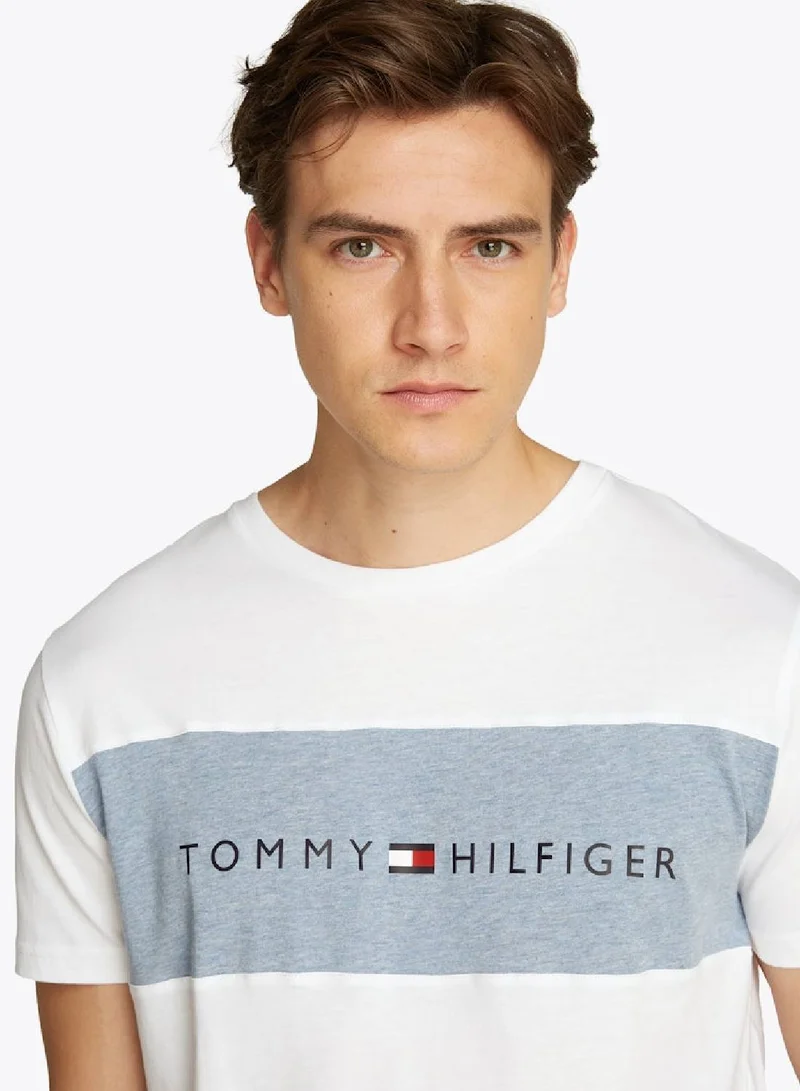 TOMMY HILFIGER Lounge Block Logo T-Shirt