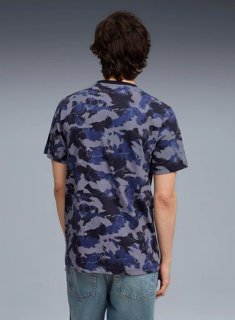 PUMA Camo All Over Print T-Shirt