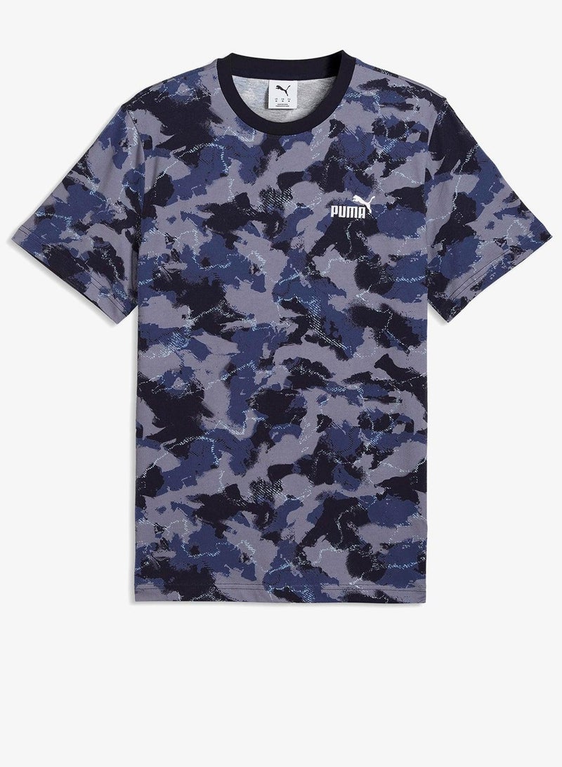 PUMA Camo All Over Print T-Shirt - Image 4