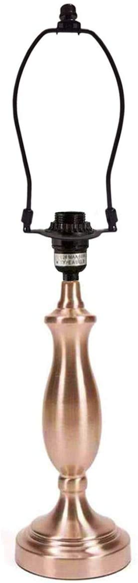 RddenIy 6" Lamp Shade Harp Holder and E26 Light Base UNO Fitter Adapter Converter Finial Set,for Table and Floor Lamps - Image 5