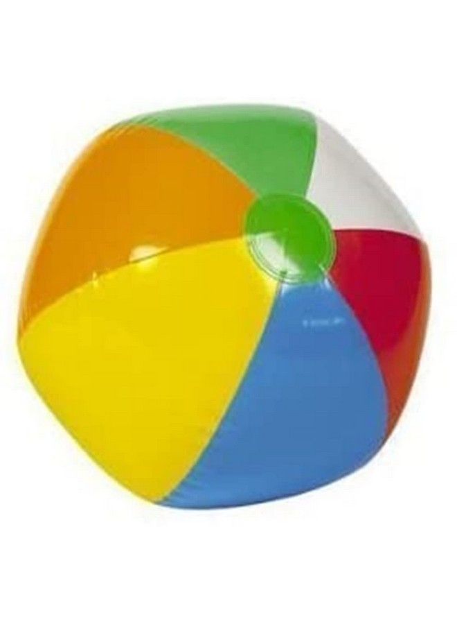 OTC 24 Mini Beach Balls/6Panel Traditional Style Rainbow 6" Beachballs/Pool Party Favors/Wedding/Decorations/Luau/2 Dozen - Image 1
