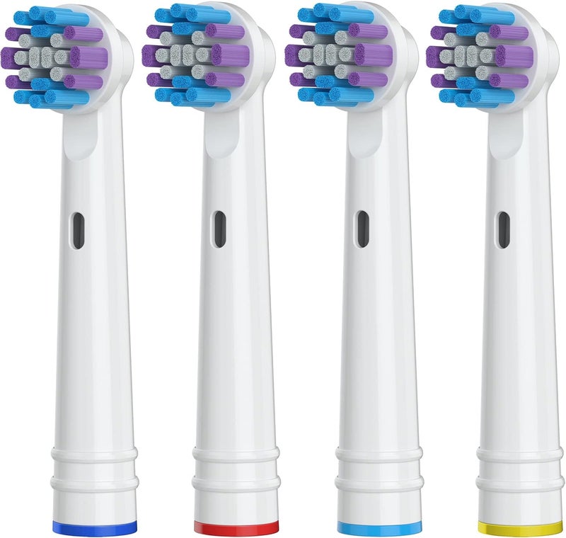Mailink Replacement Toothbrush Heads for Oral-B - 4 Pack - Image 1