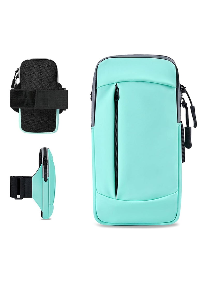 Generic Phone Holder for Running Armband Cell Phone Holder for iPhone 11 12 13 14 15 16e 16 Pro Max Xs Xr X Plus Mini Galaxy Ultra S25 Note Pouch Women Men Kids,Exercise Workout Arm Bands Bag Sleeve  - Image 1