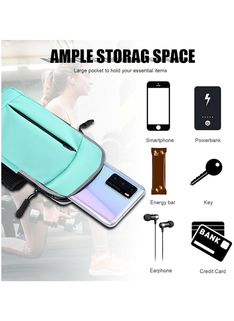 Generic Phone Holder for Running Armband Cell Phone Holder for iPhone 11 12 13 14 15 16e 16 Pro Max Xs Xr X Plus Mini Galaxy Ultra S25 Note Pouch Women Men Kids,Exercise Workout Arm Bands Bag Sleeve  - Image 4