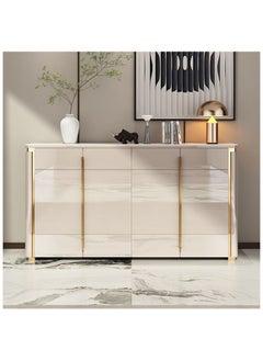 AWD Shoe Cabinet Organizer Wooden Shoe Rack Storage Cabinet 8 Tier Large Capacity Adjustable Shelves, 4 Drawers Free Standing Shoe Cabinet For Home Entryway Hallway Bedroom Modern Furniture  - Image 4