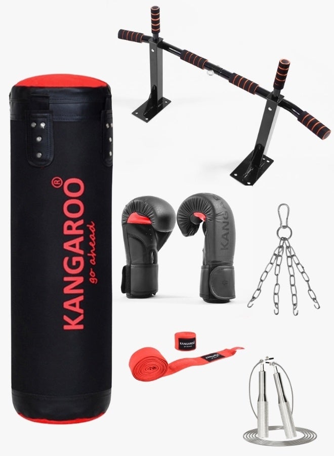 كانجرو مجموعة تدريب الملاكمة واللياقة البدنية المتكاملة 5في1