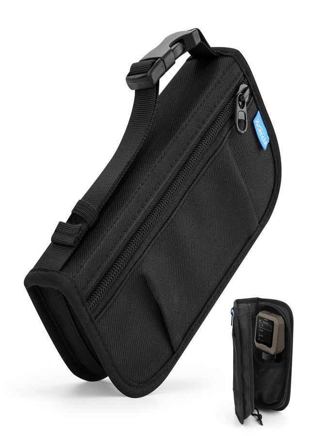 Xxerciz حقيبة حمل Xxerciz متوافقة مع جهاز Garmin Xero C1 Pro Chronograph، حقيبة تخزين للسفر والرماية مع جيب جانبي - Image 1