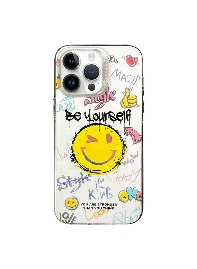 اس-توب جراب لهاتف iPhone 12 Pro Max بنمط ملون من مادة TPU + جراب هاتف PC - Image 1