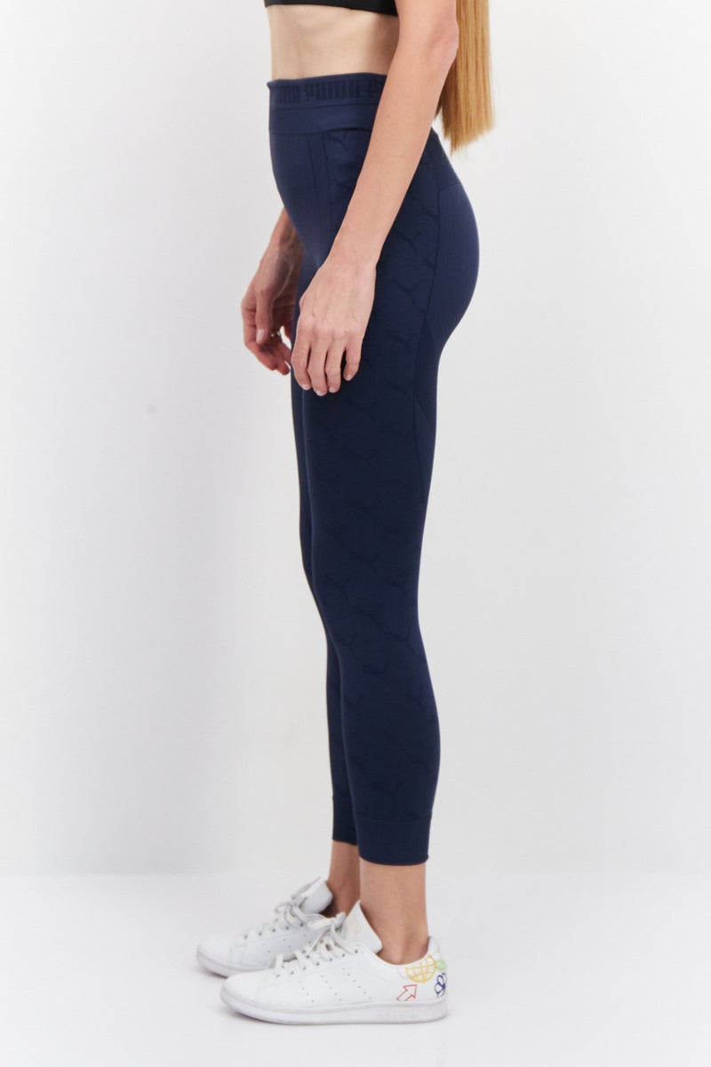 PUMA Women Sportswear Fit Training Tight, Teal Blue - Image 2
