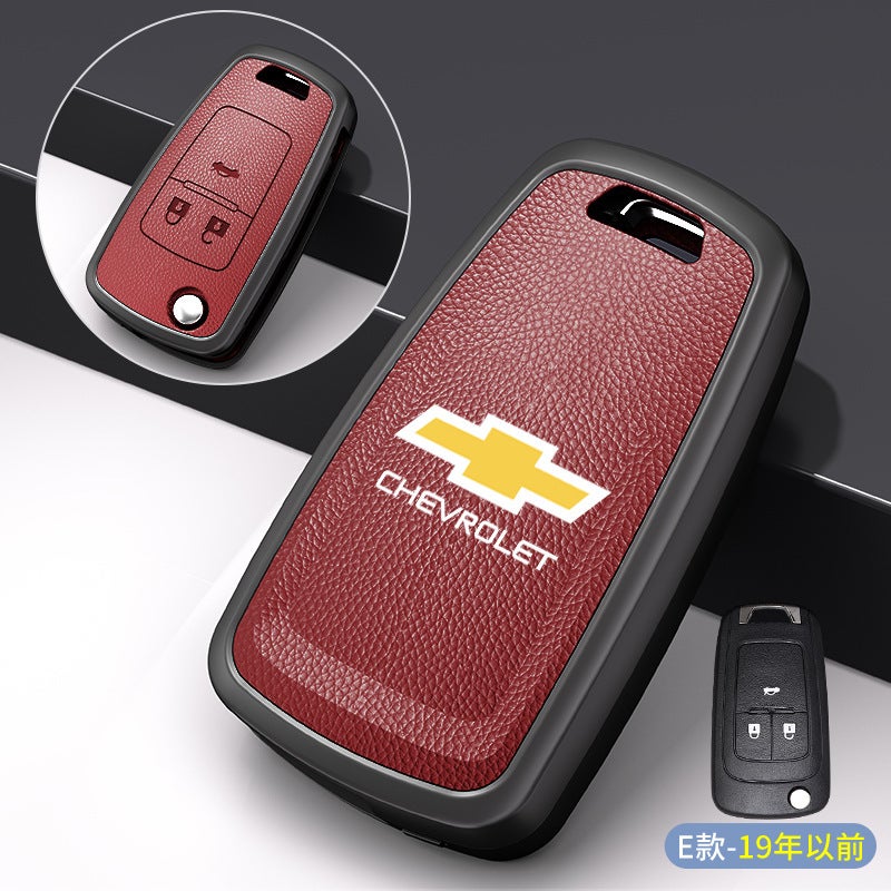 Chevrolet Key Case for Cruze, Malibu, Trax, and More - Premium Zinc Alloy Design - Image 1
