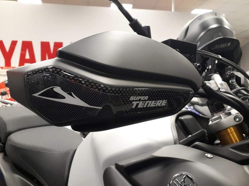 labelbike 2 3D Gel Resin Stickers for Motorcycle HandProtections compatible with Yamaha SUPER TENERE - Image 2