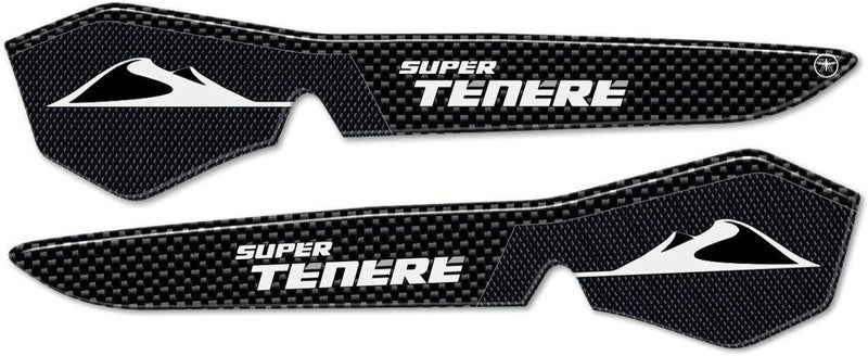 labelbike 2 3D Gel Resin Stickers for Motorcycle HandProtections compatible with Yamaha SUPER TENERE - Image 3